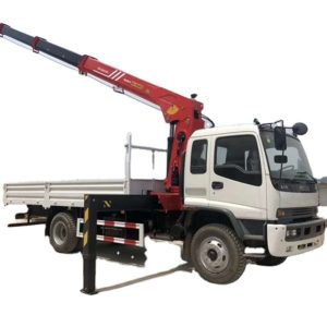 Used 4x2 ISUZU 10 tons Trucks Mounted Crane