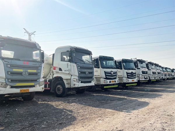 Used Shacman Concrete Mixer Truck