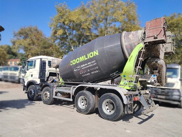 Used Zoomlion 10m3 Cement Mixer Truck