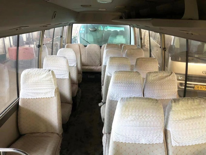 used toyota coaster bus